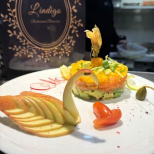 Tartare de Saumon Frais — Brasserie L'Indigo Douai